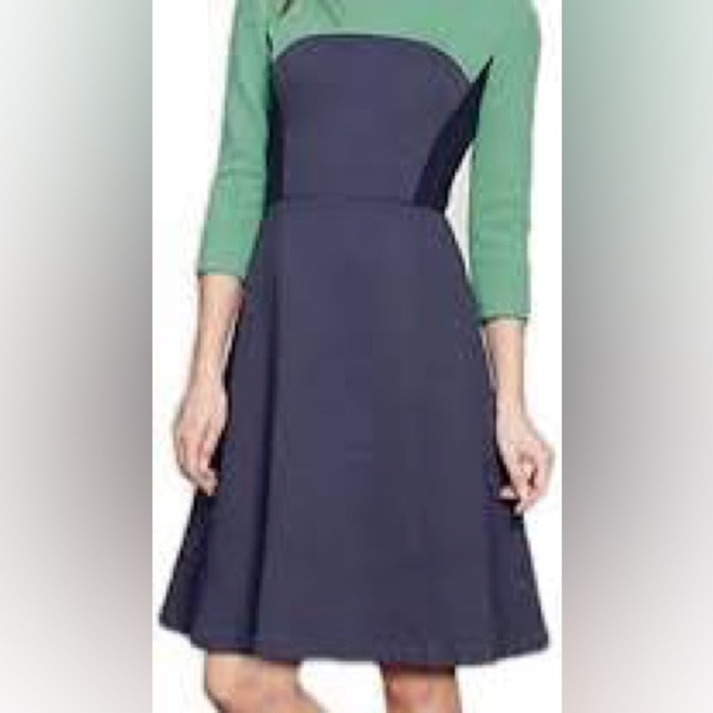 Boden Curve Flare Dress in Textured  WW113 Size US 12R - Picture 12 of 12